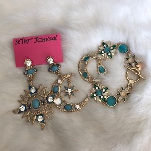 Betsey Johnson moon and sun set